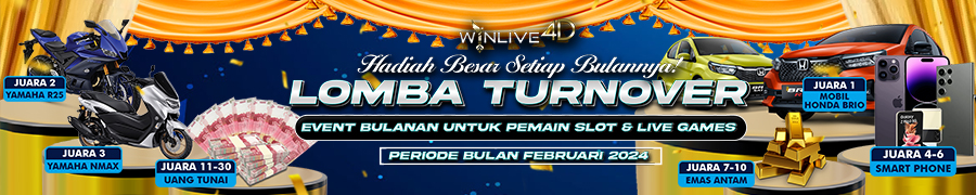 LOMBA TURN OVER BULANAN WINLIVE4D